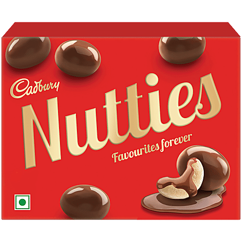 Cadbury Nutties Chocolate Pack, 30 g  Favourites Forever