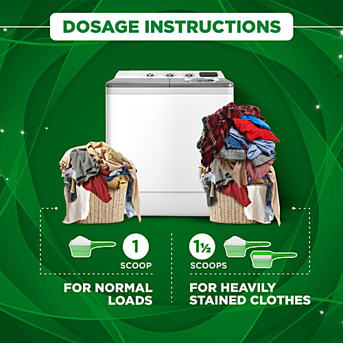 Ariel Complete Detergent Powder - Removes 100 Tough Stains, 1.5 kg (Get 1 kg + 0.5 kg Free) 