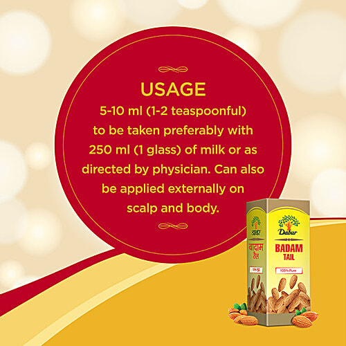 Dabur Badam Tail, 100 ml  Rich in Vitamin E