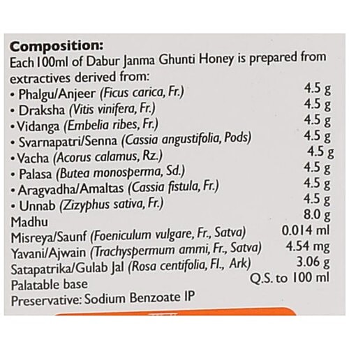 Dabur Janma Ghunti, 60 ml  