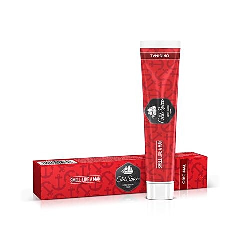 Old Spice Pre Shave Cream - Protects The Skin, Original, 70 g Tube 