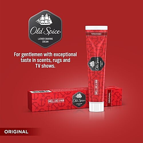 Old Spice Pre Shave Cream - Protects The Skin, Original, 70 g Tube 
