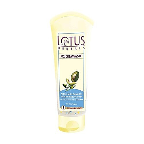 Buy Lotus Herbals Face Wash Jojobawash All Skin Types 80 Gm Online At Best Price of Rs 99