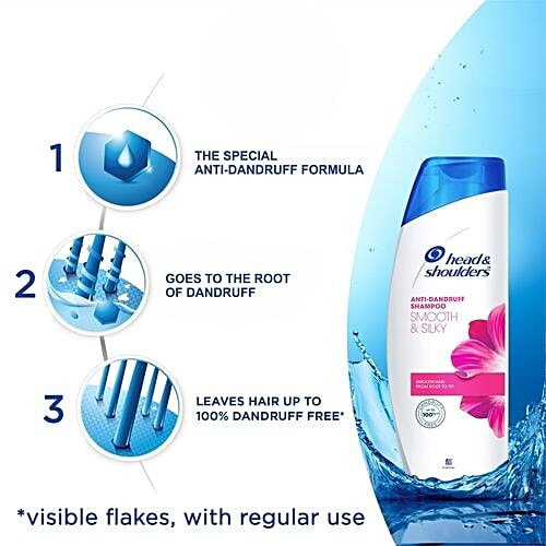 Head & shoulders Anti-Dandruff Shampoo - Smooth & Silky, 72 ml  