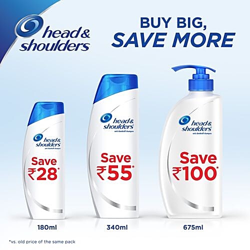 Head & shoulders Anti-Dandruff Shampoo - Smooth & Silky, 72 ml  