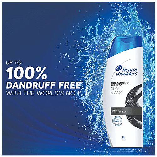 Buy Head Shoulder Anti Dandruff Shampoo Silky Black 72 Ml Bottle Online At Best Price bigbasket