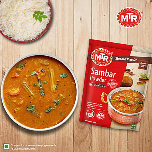MTR Sambar Powder, 100 g Pouch 