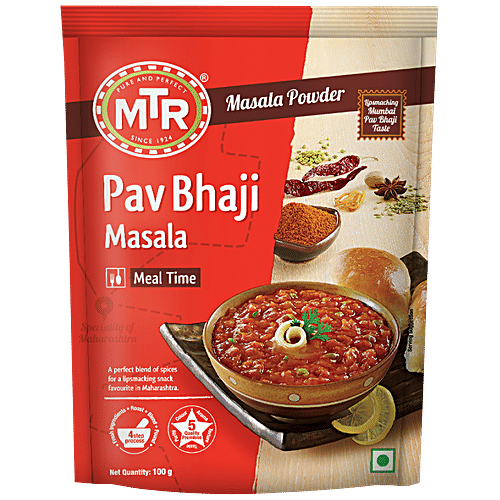 MTR Masala - Pav Bhaji, 100 g Pouch 