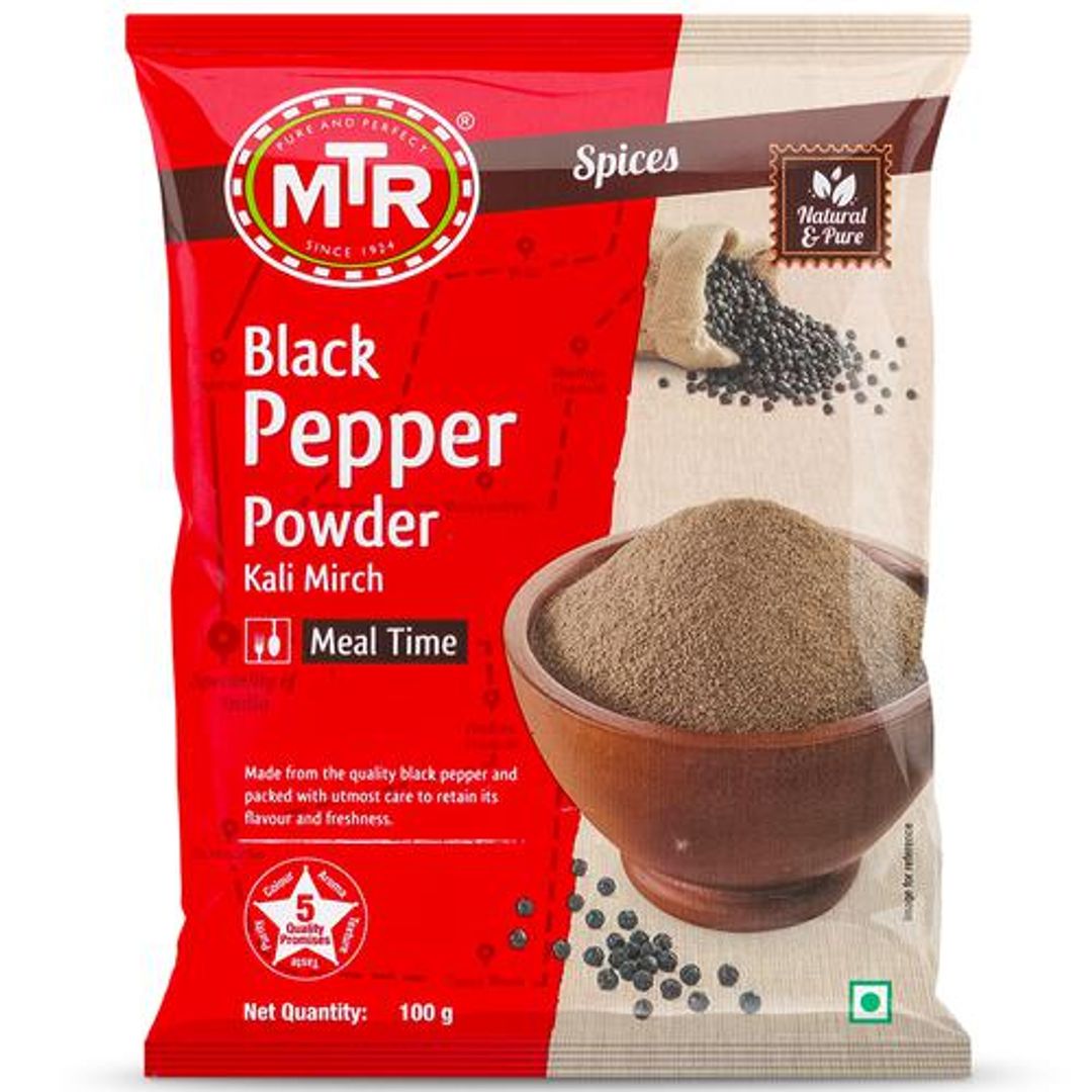 MTR Powder - Black Pepper, 100 g Pouch