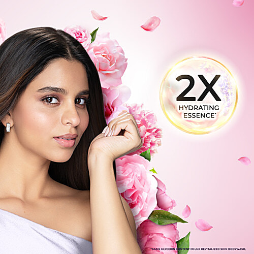 Lux Shower Gel   French Rose Fragrance & Almond Oil Bodywash, 245 ml  