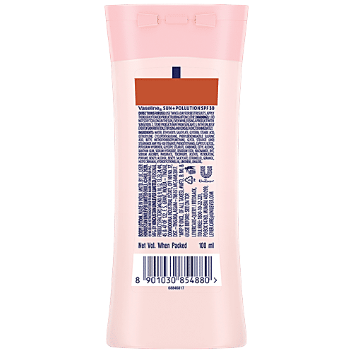 Buy Vaseline Body Lotion Sun Pollution Protection 100 Ml Online At Best