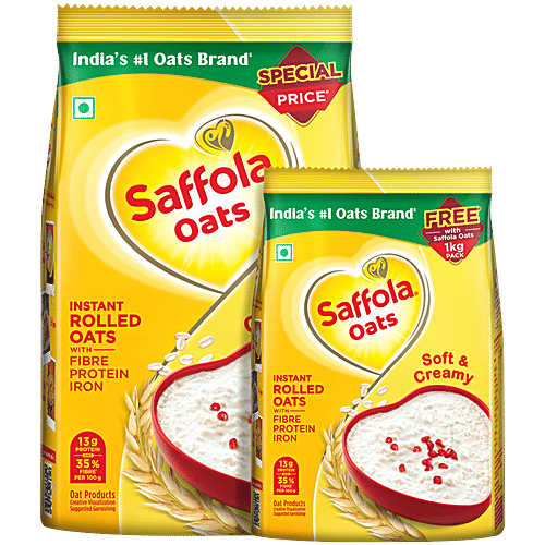 Saffola Saffola Oats, 1 kg (Get 300 g Free) 