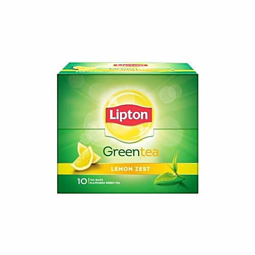 Buy Lipton Green Tea Lemon Zest 10 Pcs Online at the Best Price of Rs
