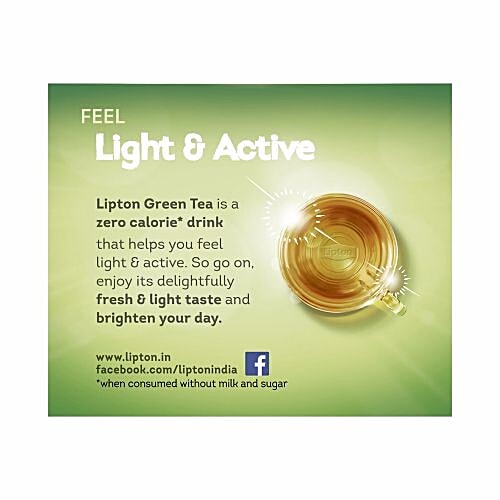 Buy Lipton Green Tea Lemon Zest 10 Pcs Online at the Best Price of Rs