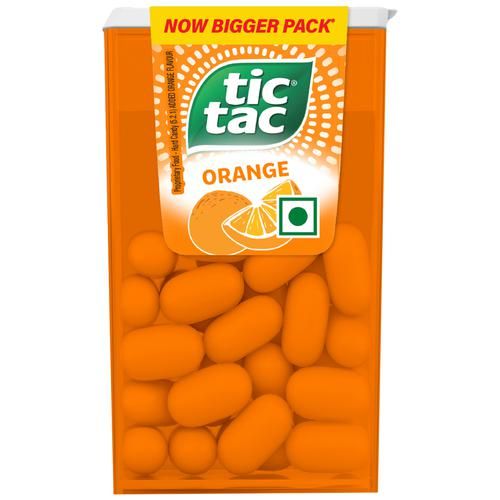 Tic Tac Candy - Gentle Messages, Orange, 9.7 g