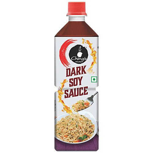 Ching's Secret Secret Dark Soy Sauce, 750 g Bottle Zero Fat