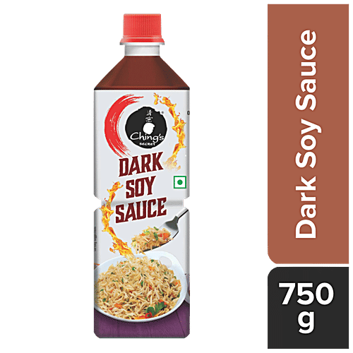 Ching's Secret Secret Dark Soy Sauce, 750 g Bottle Zero Fat