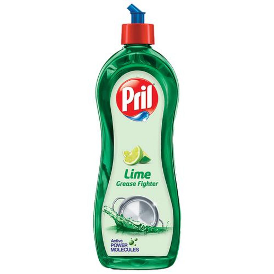 Pril Perfect Dishwash Liquid - Lime, 500 ml Bottle
