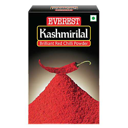 Everest Powder - Kashmirilal Ground Chilly, 100 g Carton 