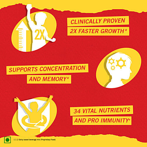 Complan Nutrition Drink Powder - Royale Chocolate Flavour, 1 kg Carton 