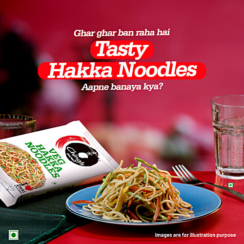 Chings Secret Veg Hakka Noodles, 150 g Pouch 