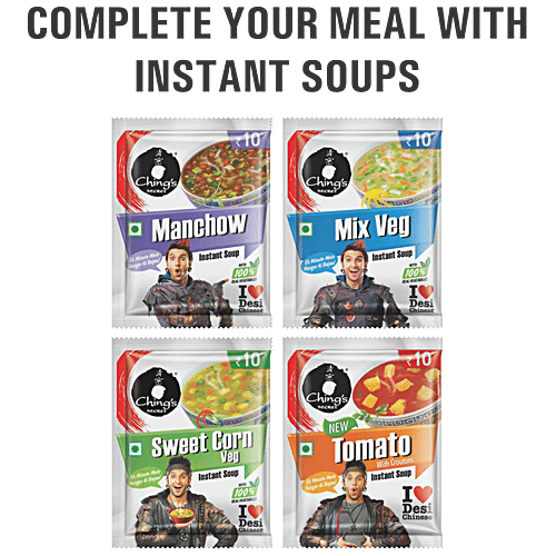 Chings Secret Schezwan Instant Noodles, 240 g Pouch 