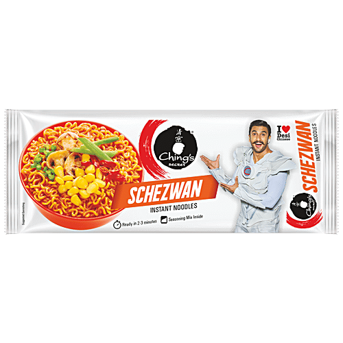 Chings Secret Schezwan Instant Noodles, 240 g Pouch 