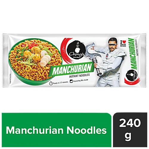 Chings Secret Manchurian Instant Noodles, 240 g Pouch 