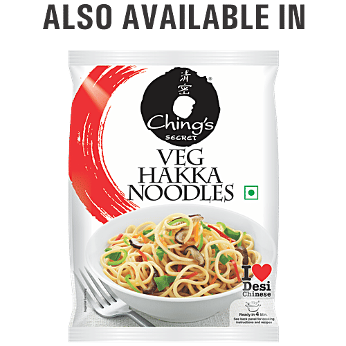 Chings Secret Egg Hakka Noodles, 150 g Pouch 