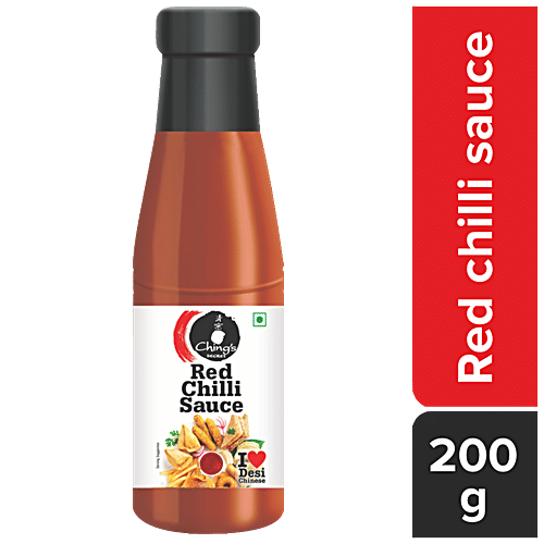 Buy Chings Sauce Red Chilli 200 gm Bottle Online at Best Price of Rs