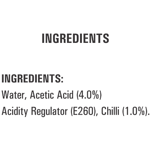 Chings Secret Chilli Vinegar, 170 ml Bottle 