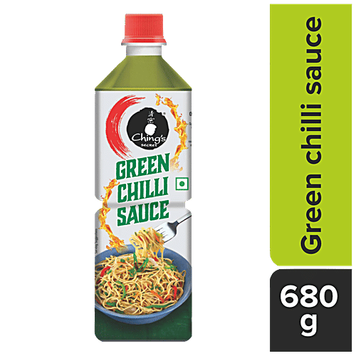 Chings Secret Green Chilli Sauce, 680 g Bottle 