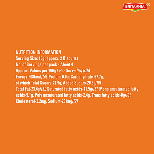 Britannia Good Day Cashew Cookies - Crunchy, 52.5 g  Zero Trans Fat, Ready To Eat