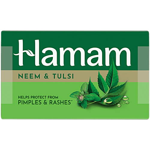 Hamam  100% Pure Neem Oil Soap, 150 g (Pack of 3) 