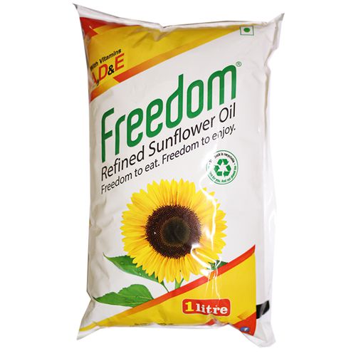 Freedom Refined Oil - Sunflower, 1 L Pouch 