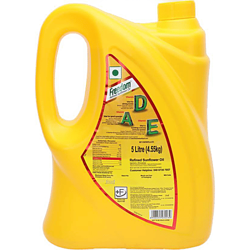 Buy Freedom Refined Oil Sunflower 5 Ltr Online At Best Price bigbasket