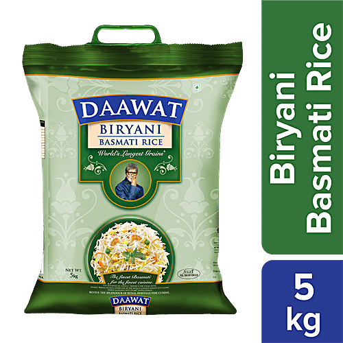 Buy Daawat Basmati Rice Biryani 5 Kg Bag Online At Best Price bigbasket