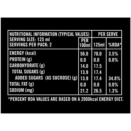 Appy Fizz PET Bottle, 250 ml No Caffeine