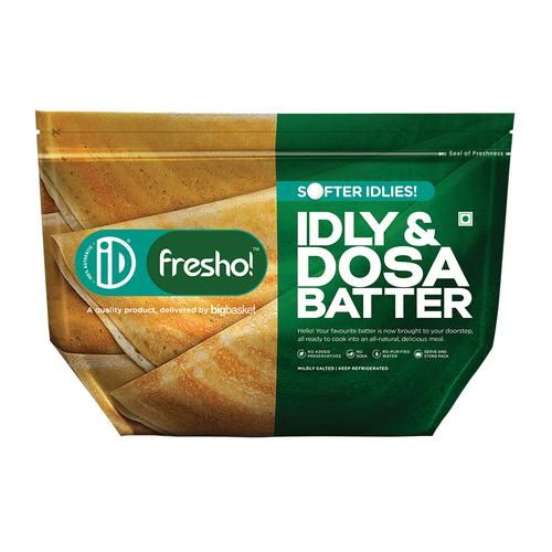 iD Fresho Idly & Dosa Batter, 1 Kg  No Added Preservatives, No Soda