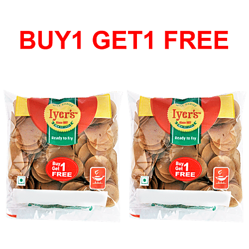 Buy Iyers Papad Mangalore Rice 200 gm Pouch Online at Best Price. of