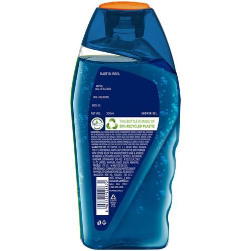 Fiama Men Refreshing Pulse Shower Gel, 250 ml  Bodywash with Skin Conditioners