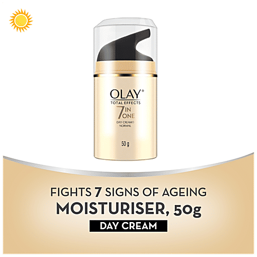 Olay Total Effects 7 In One Day Cream - Normal, Hydrates & Moisturises The Skin, Minimises Pores, 50 g  