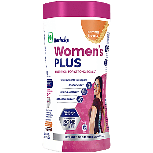 Horlicks Womens Plus Caramel, 400 g Jar 