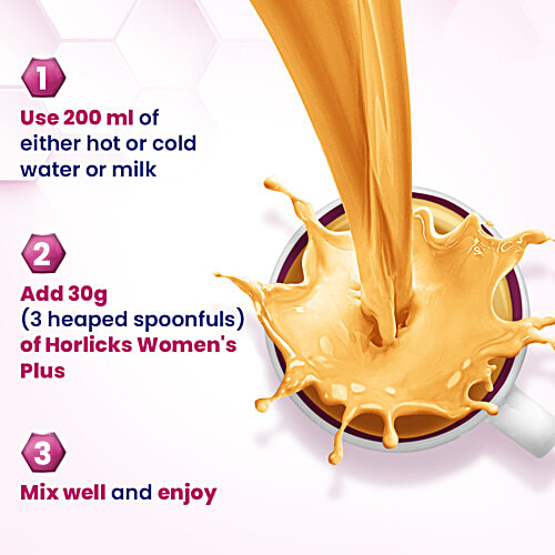 Horlicks Womens Plus Caramel, 400 g Jar 