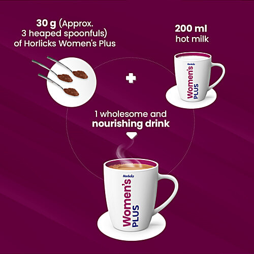 Horlicks Women's Plus, Chocolate, 400 g Jar 