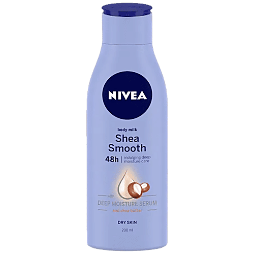 Buy Nivea Smooth Milk Shea Butter Dry Skin 200 Ml Online At Best Price