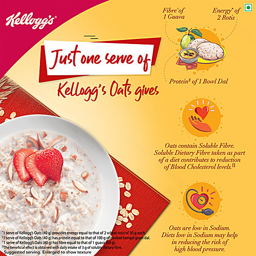 Kellogg's Oats, 200 g Goodness of Protein & Fibre