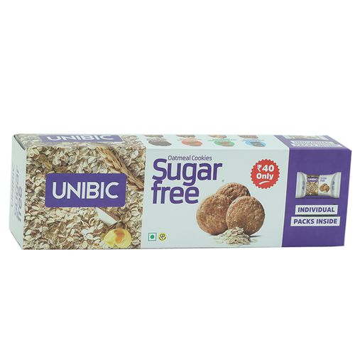 Buy Unibic Cookies Oatmeal Sugar Free 75 Gm Carton Online ...