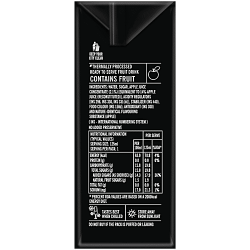 Appy Apple Juice Drink, 125 ml  