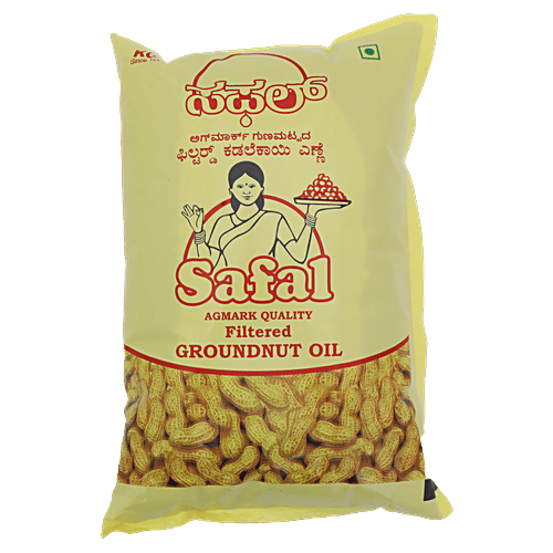 Buy Safal Filtered Groundnut Oil 1 Ltr Pouch Online At Best Price of Rs